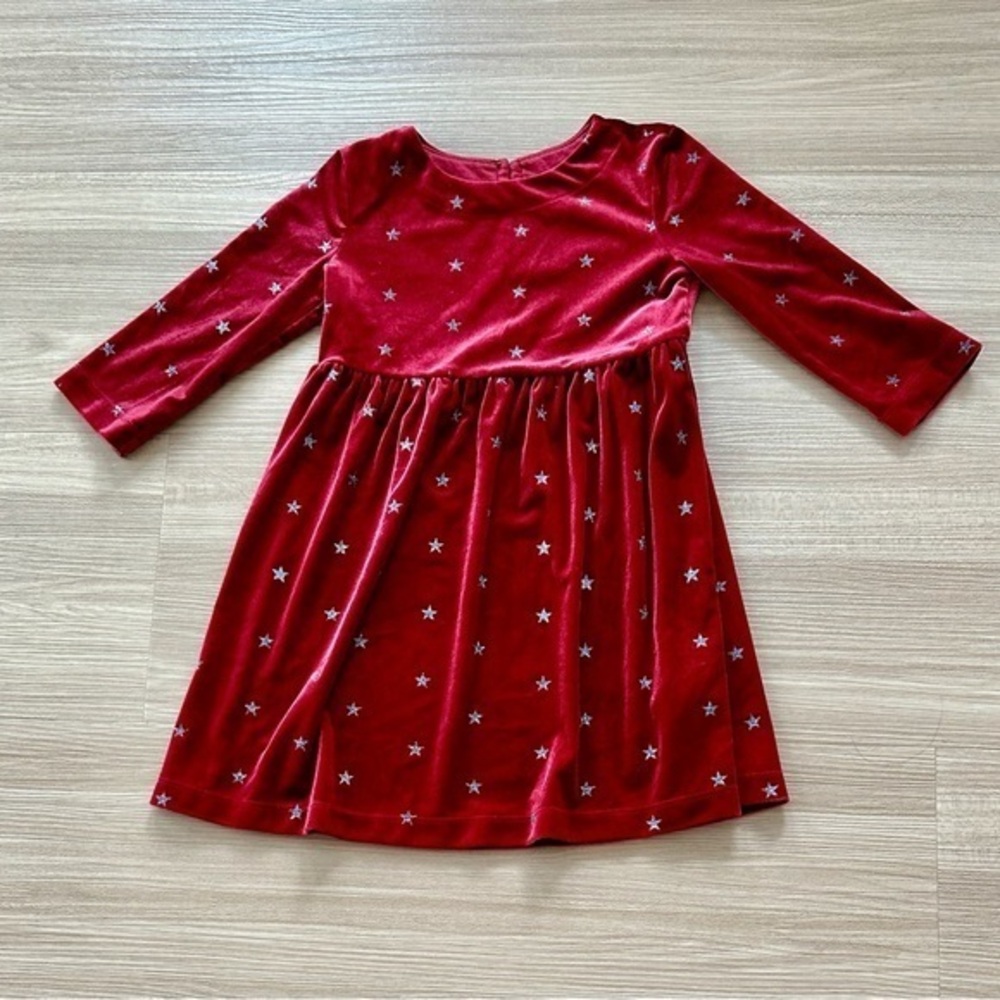 Gap Red velvet Christmas dress in XS